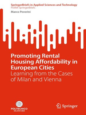 cover image of Promoting Rental Housing Affordability in European Cities
